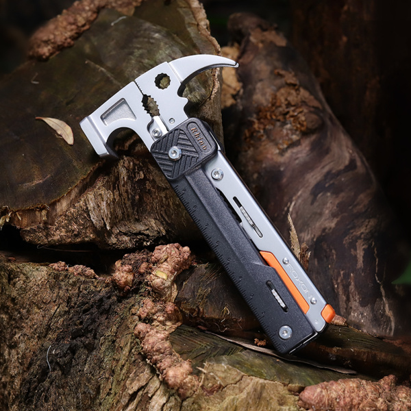 Мультитул RoXoN Hammer H1 Rhino 17-in-1 (Сталь/Черный/Коричневый)